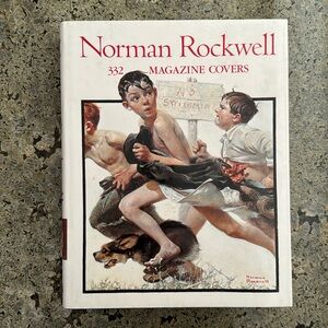 Norman Rockwell 332 Magazine Covers. Hard cover, excellent condition.